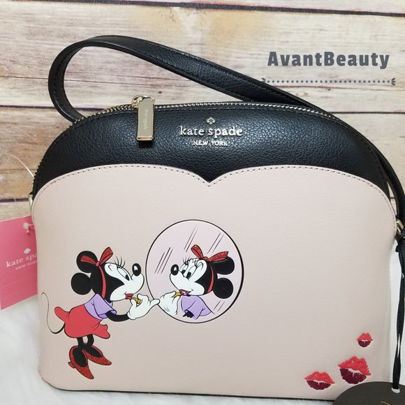 Kate spade Minnie Crossbody Disney KSNY Black Red - Picture 15 of 16